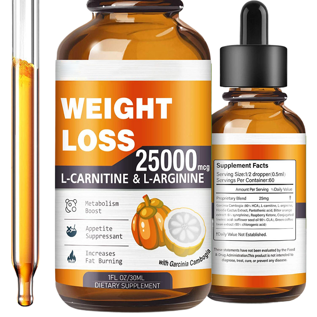 Weight management with L-carnitine drops
